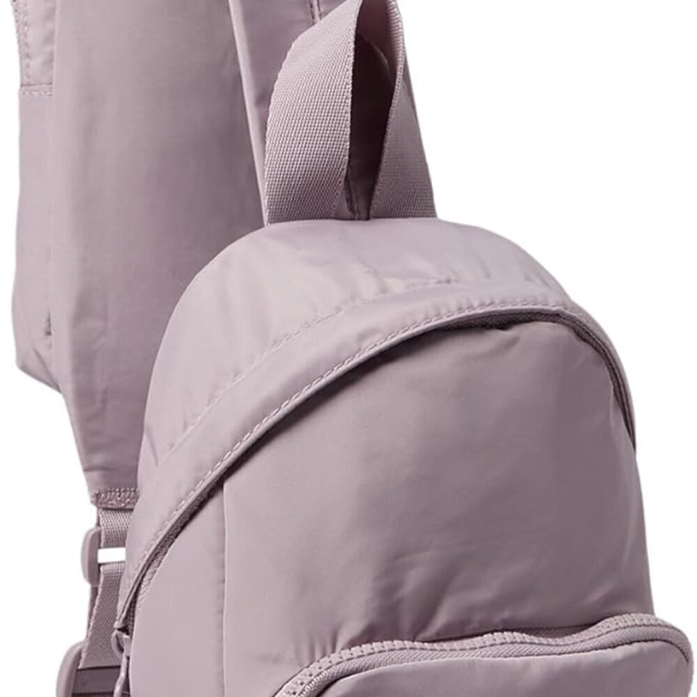 adidas Essentials 2 Sling Crossbody Bag Fig Purple/Black, One Size NWOT - Picture 3 of 7